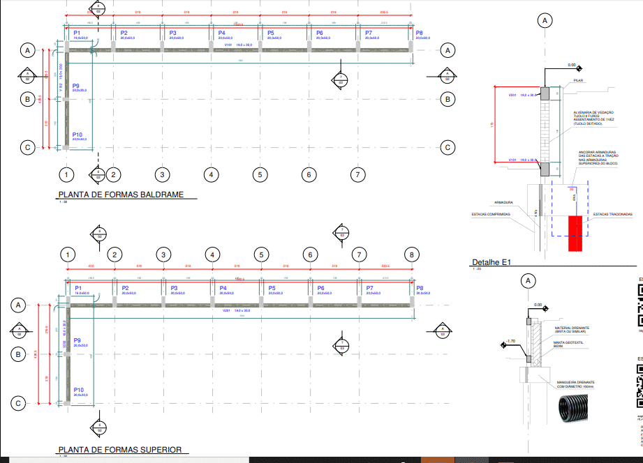 Projeto de Contenções em BIM